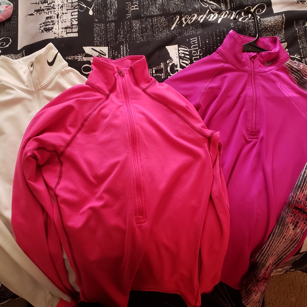 3 Nike Pro Dri Fit pullover sweater XS